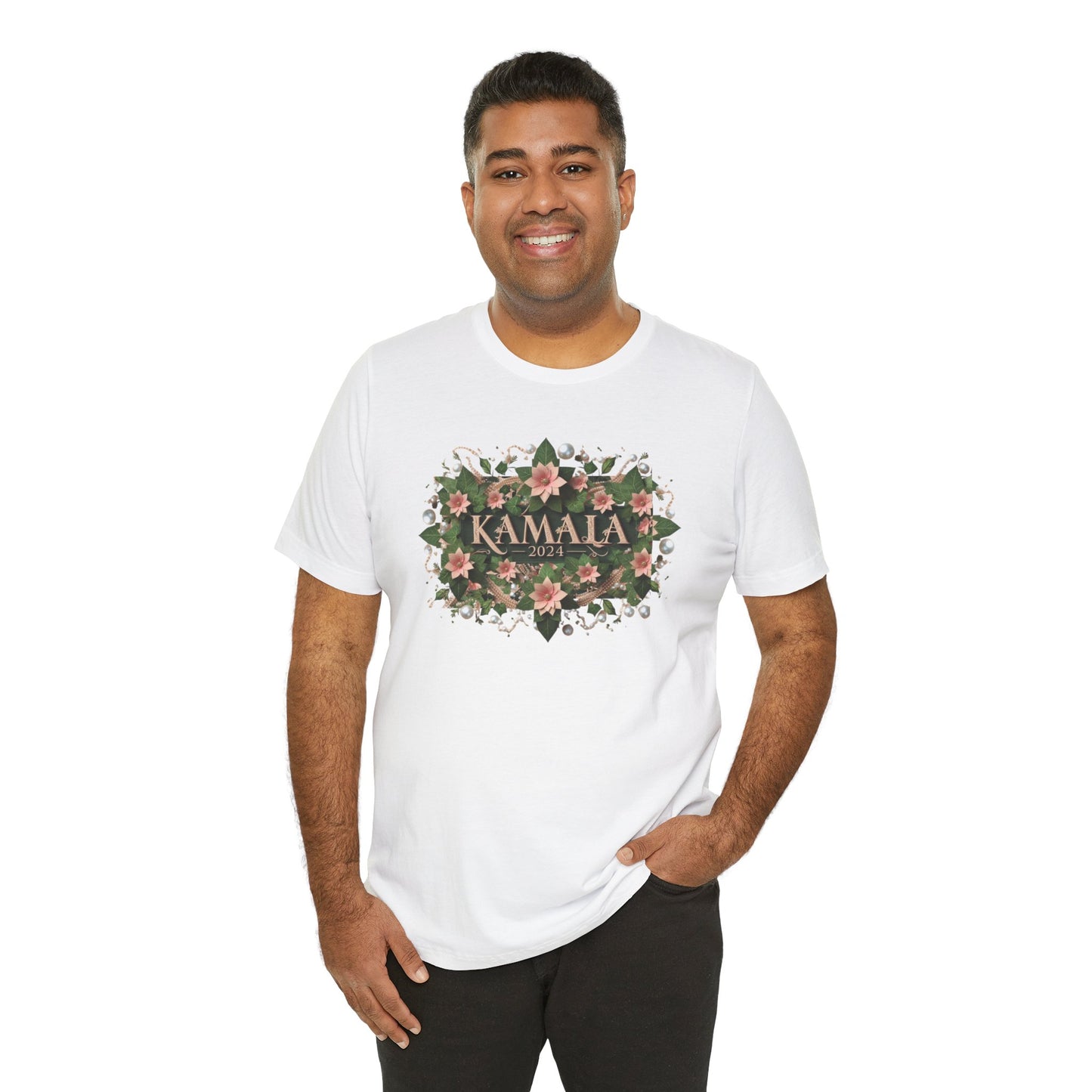 Ivy and Pearls Design -Kamala 2024 Unisex Tee -