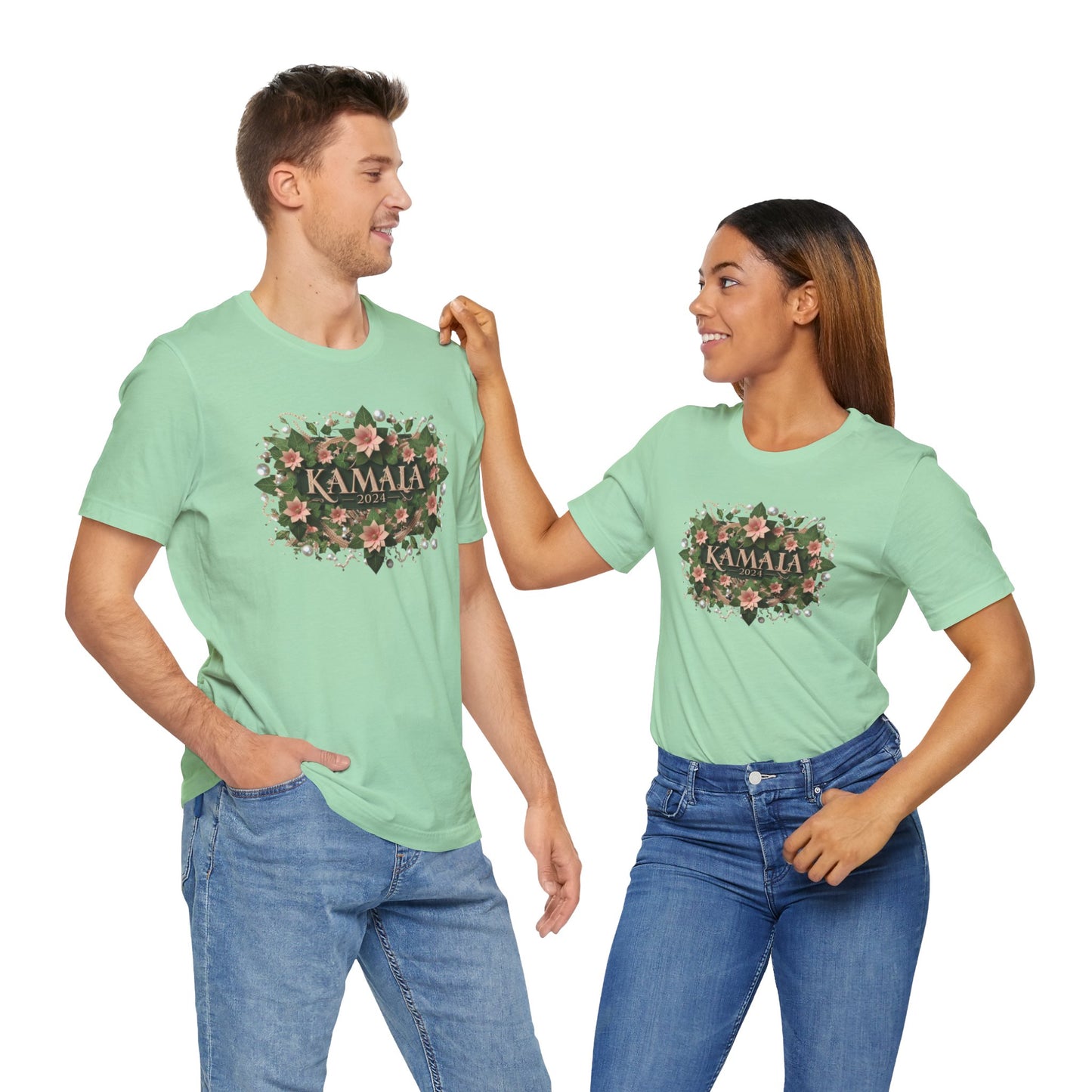 Ivy and Pearls Design -Kamala 2024 Unisex Tee -