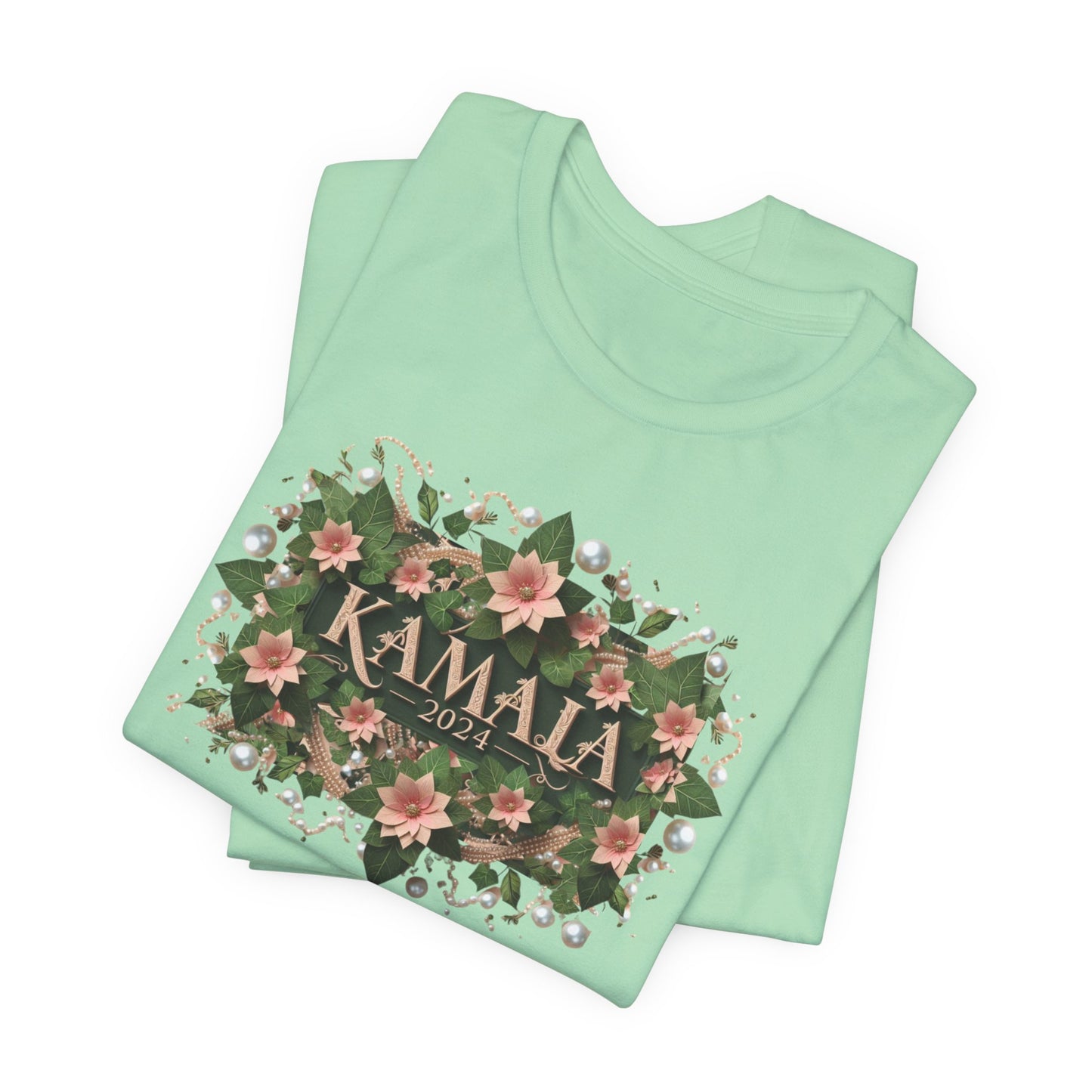 Ivy and Pearls Design -Kamala 2024 Unisex Tee -