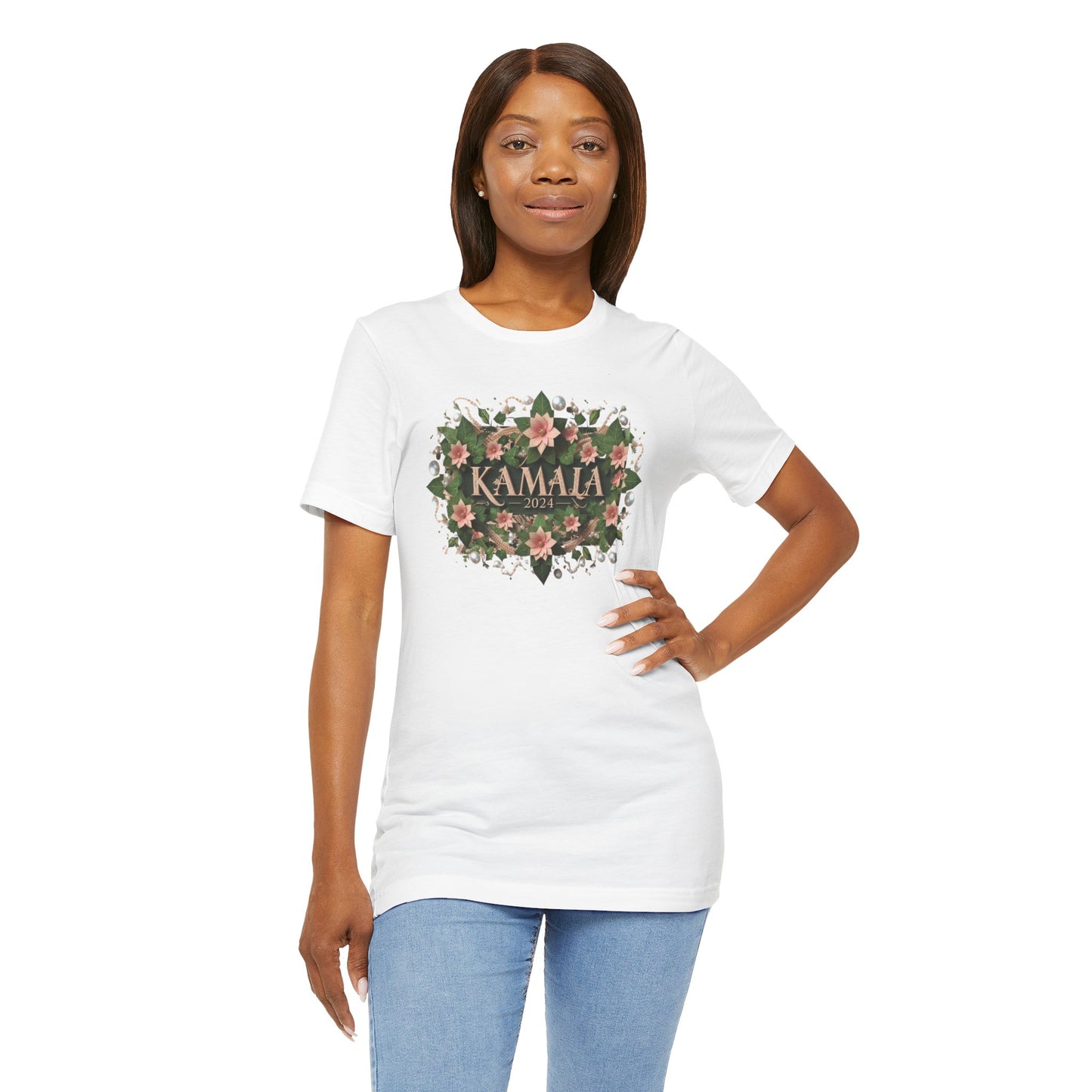 Ivy and Pearls Design -Kamala 2024 Unisex Tee -