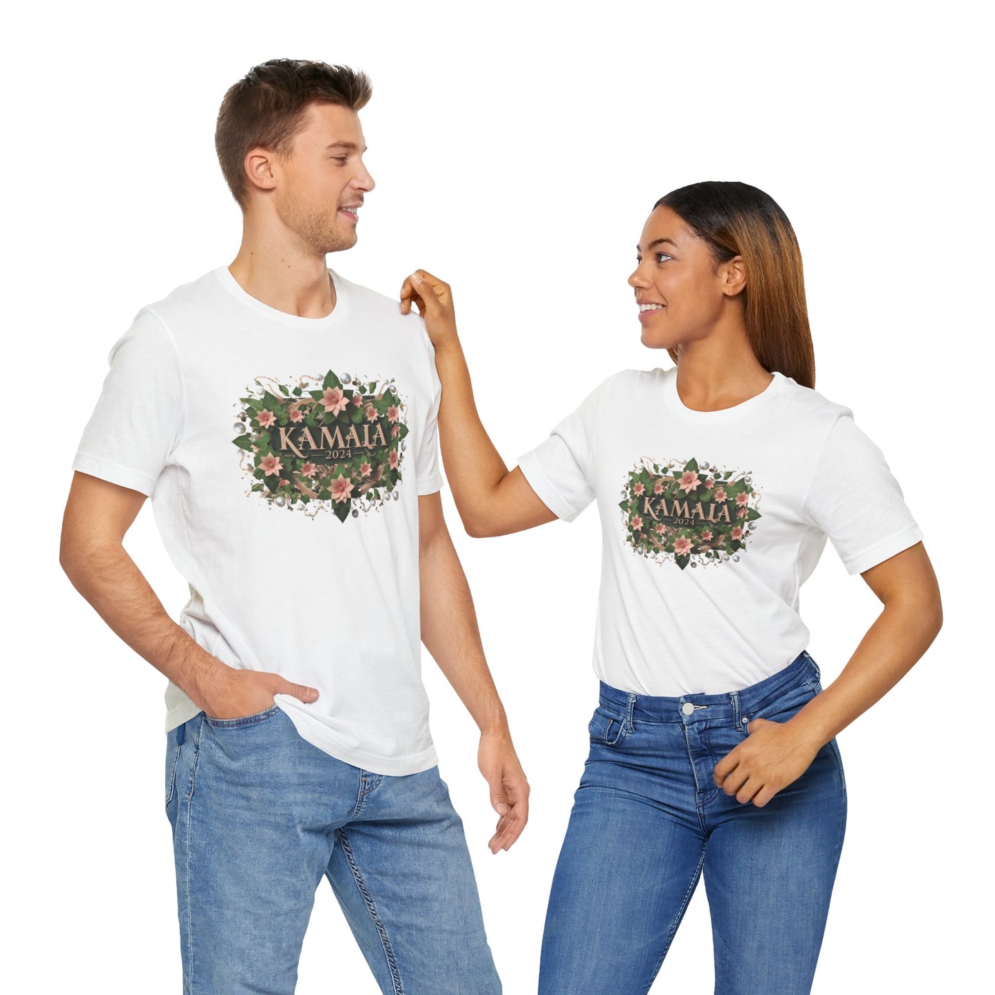 Ivy and Pearls Design -Kamala 2024 Unisex Tee -