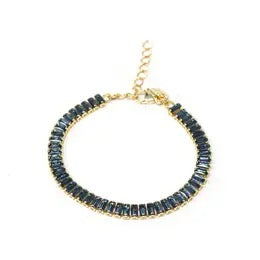 Blue Baguette Bracelet